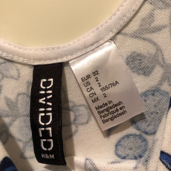 H&M Divided Floral Dress Mini - Picture 3 of 4